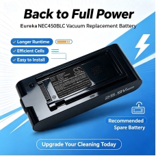 Înlocuire compatibilă pentru bateria Eureka NEC450BLC