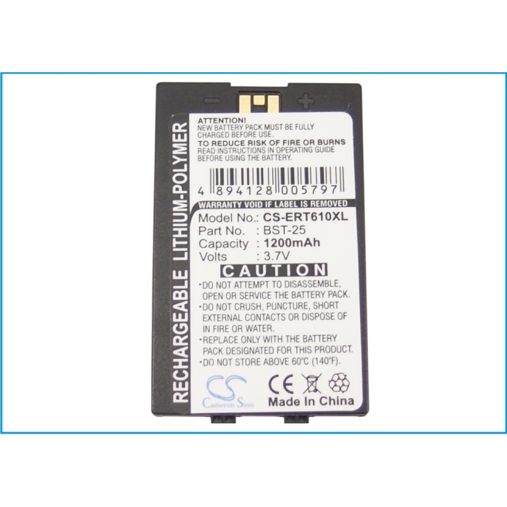 Baterie compatibil cu Sony Ericsson CS-ERT610XL