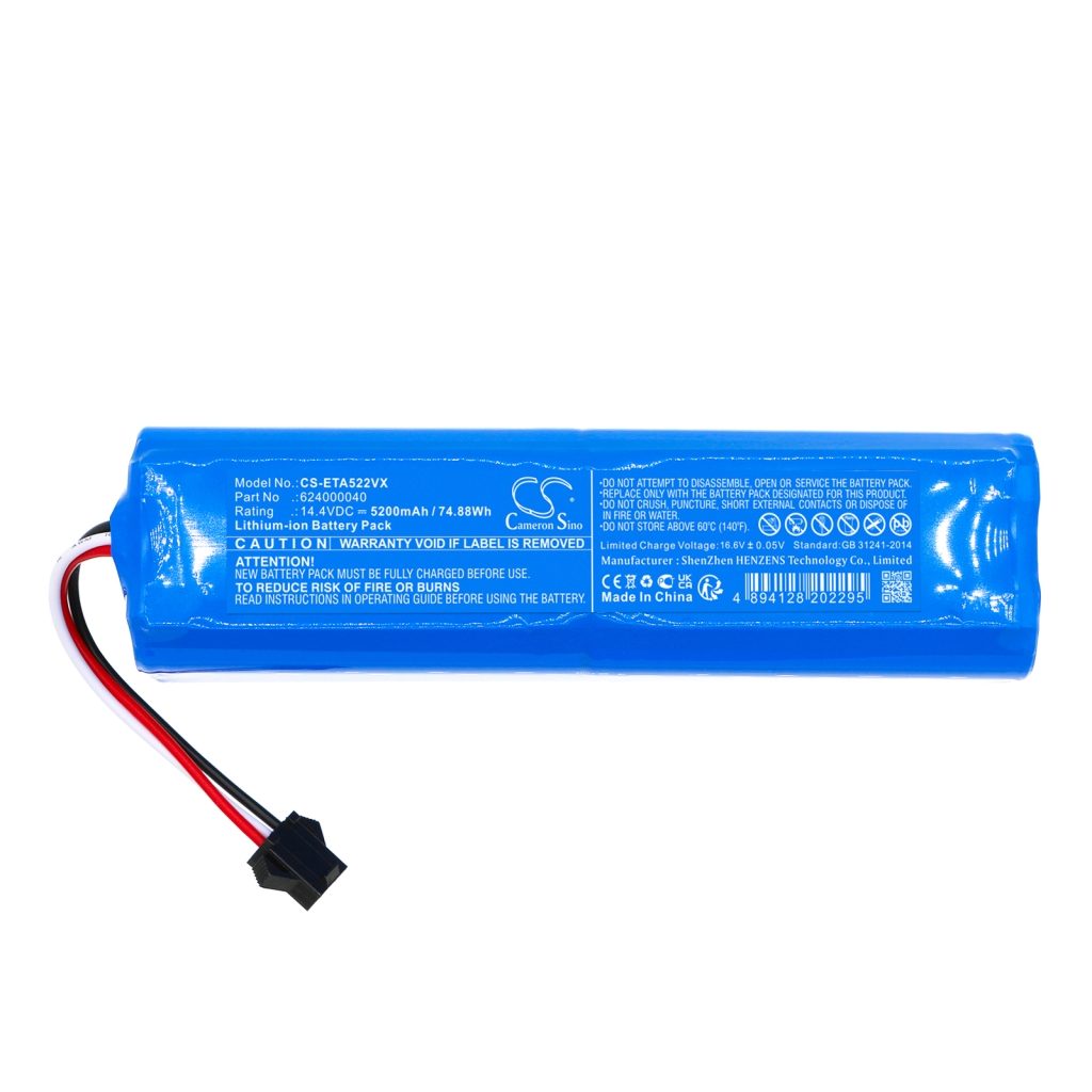 Baterie aspirator Eta 6229 Master Pro II (CS-ETA522VX)