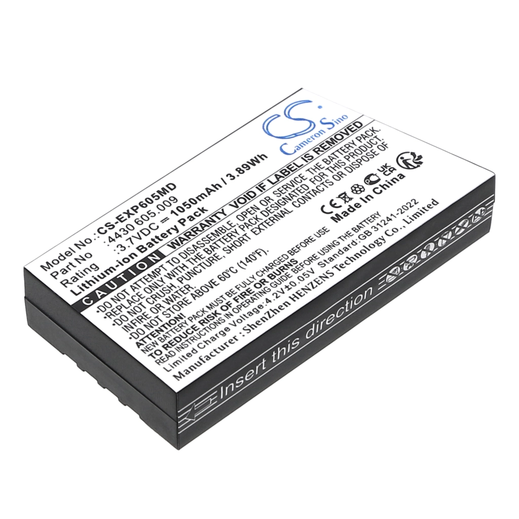 Compatible battery replacement for Eppendorf 4430 605.009