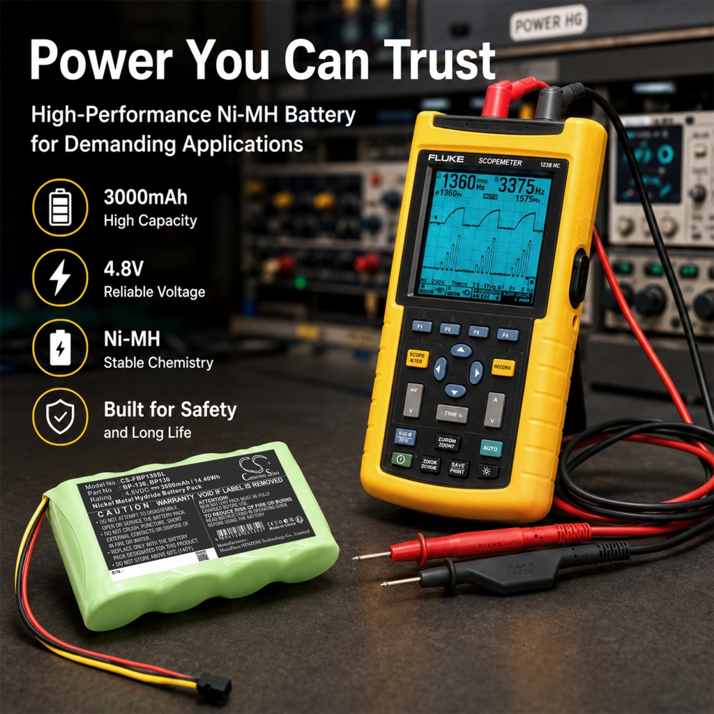 Battery for Fluke ScopeMeter 123S