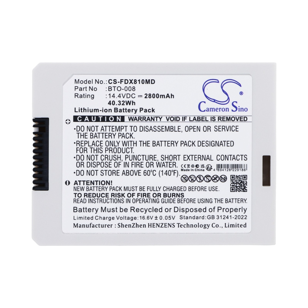 Baterie compatibil cu Fukuda denshi CS-FDX810MD