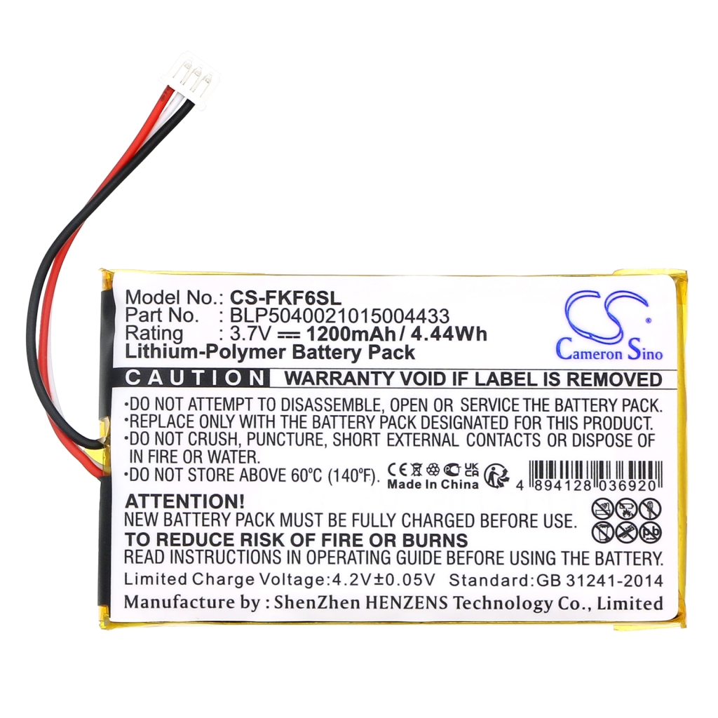 Baterie GPS, Navigator FALK F3 (CS-FKF6SL)