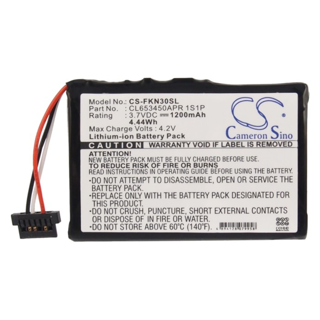 Baterie GPS, Navigator FALK Navigator 3500 (CS-FKN30SL)