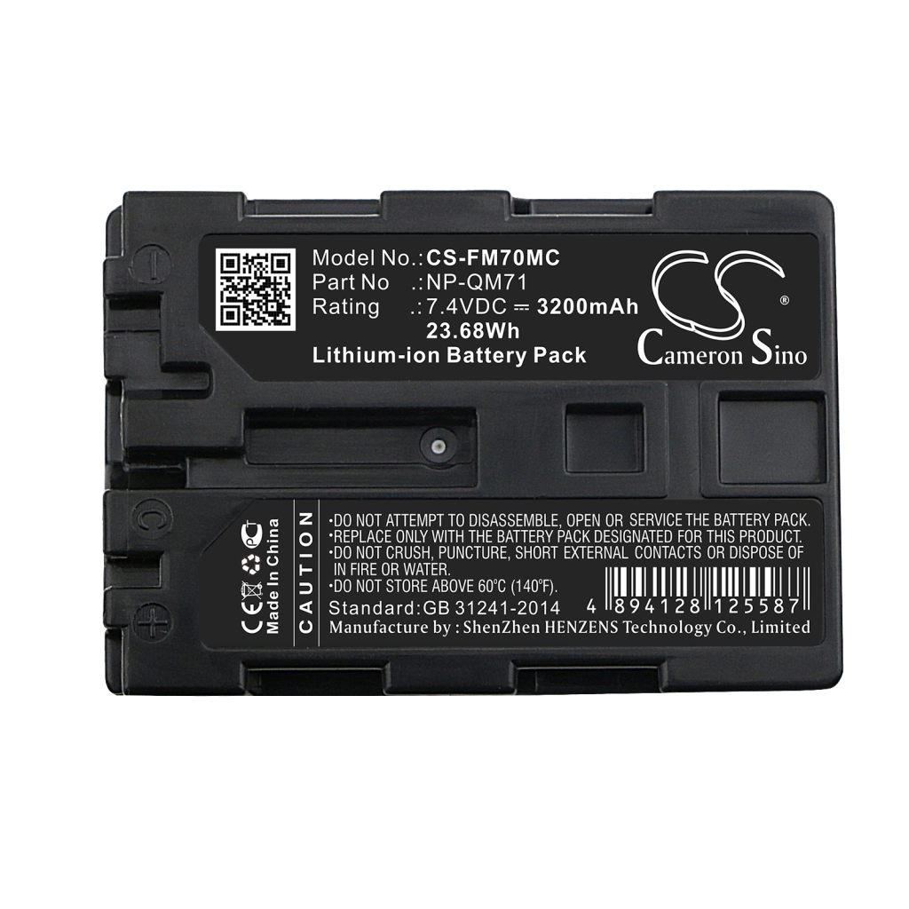 Camera Battery Sony DCR-PC100