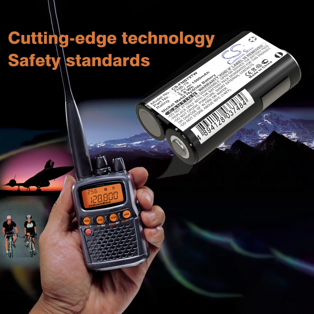 Two-Way Radio Battery YAESU CS-FNB79TW