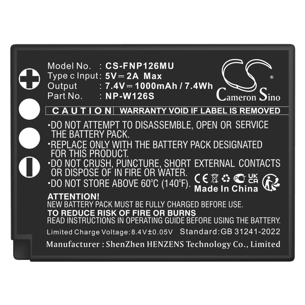 Camera Battery FUJIFILM X-T3