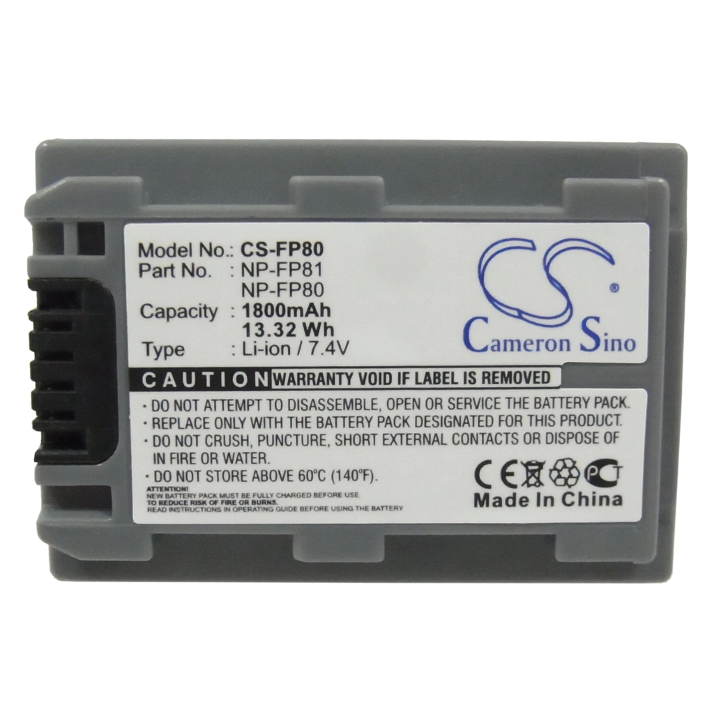 Camera Battery Sony DCR-HC44E