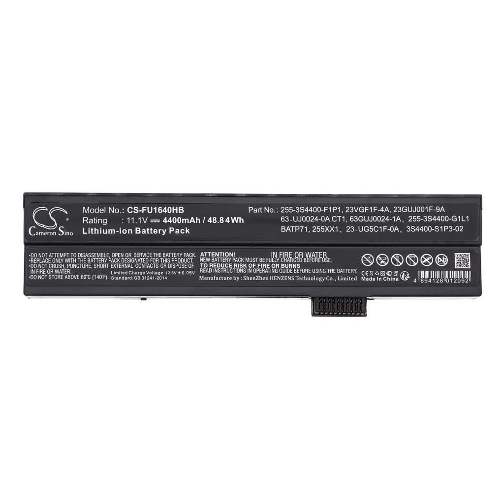 Baterii pentru laptop Systemax CS-FU1640HB