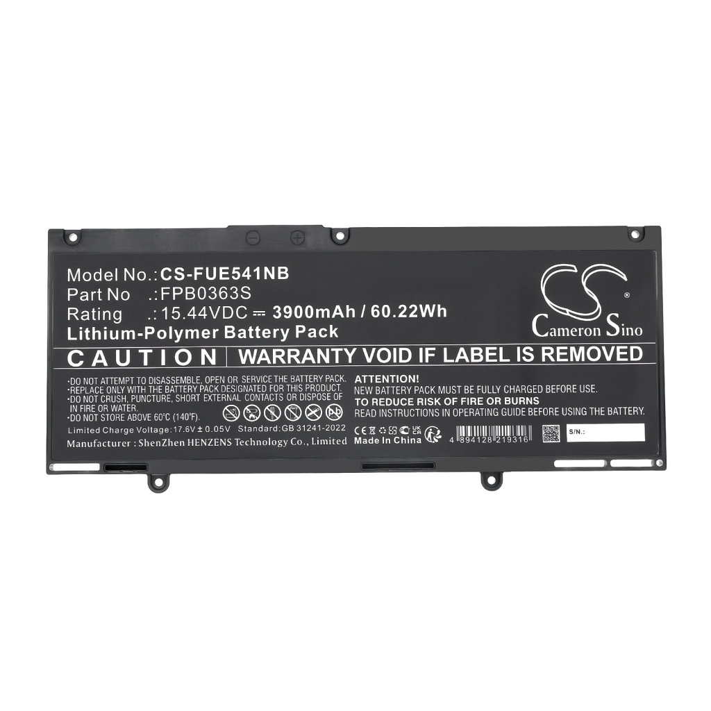 Baterii pentru laptop Fujitsu CS-FUE541NB