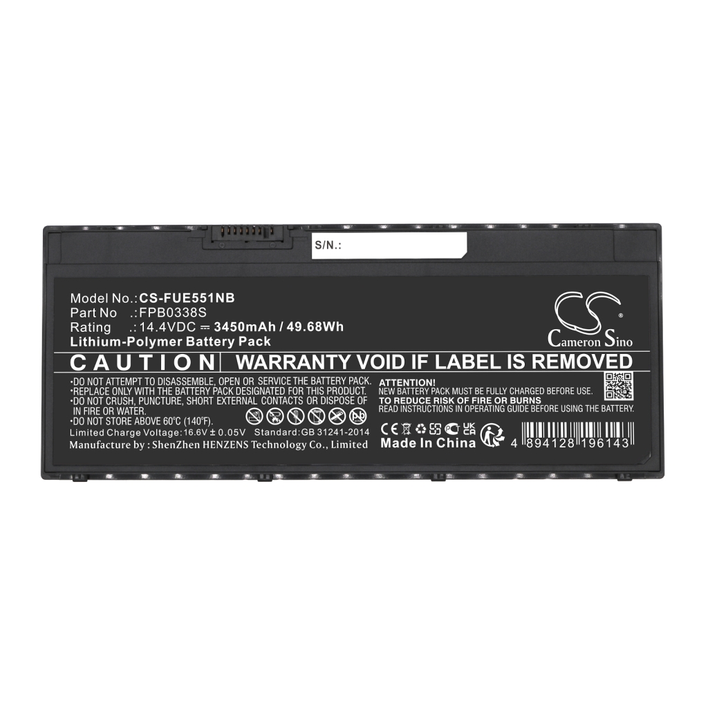 Baterii pentru laptop Fujitsu LifeBook E5511(VFY E5511MF7AMLU) (CS-FUE551NB)