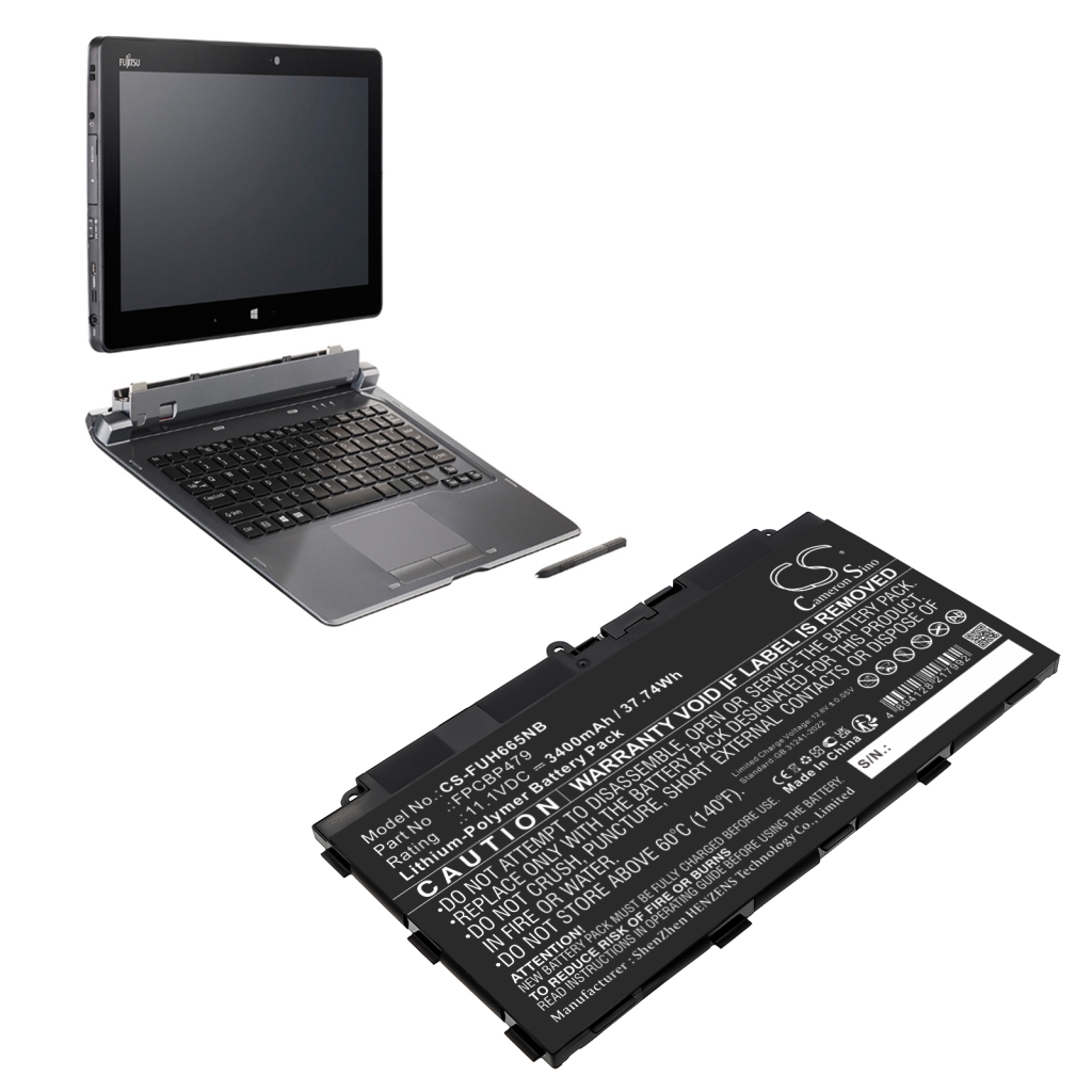Înlocuire compatibilă pentru bateria FUJITSU CP785375-XX,FPCBP479