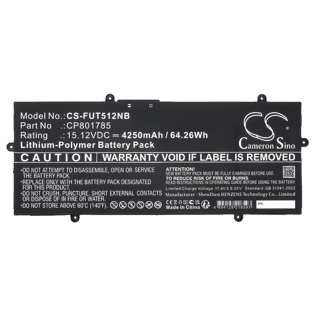 Baterii pentru laptop Fujitsu CS-FUT512NB