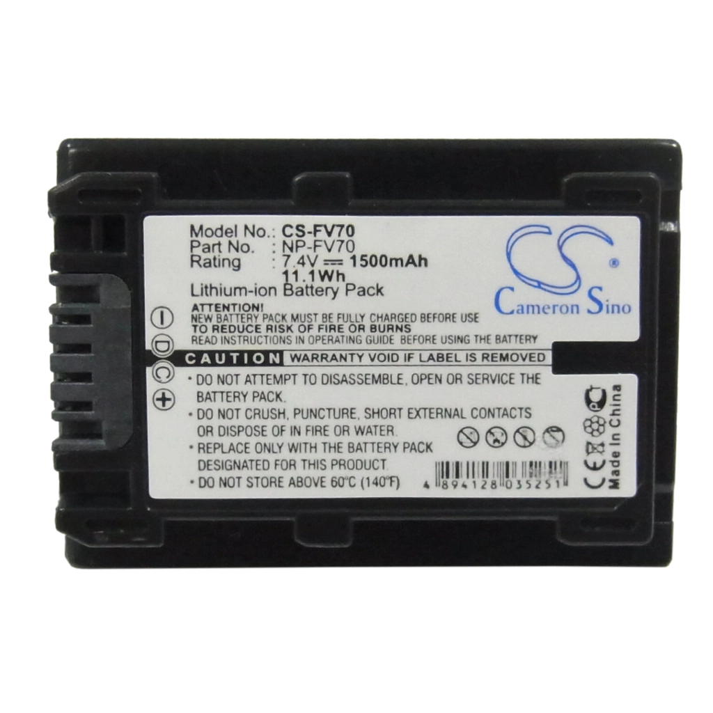 Camera Battery Sony DCR-SX34E