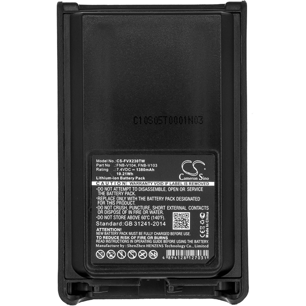 Two-Way Radio Battery Vertex VX231L