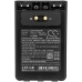 Baterie radio bidirecțional YAESU CS-FVX800TW