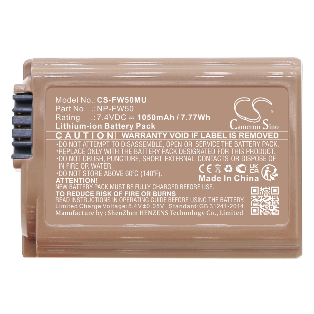 Înlocuire compatibilă pentru bateria Sony NP-FW50