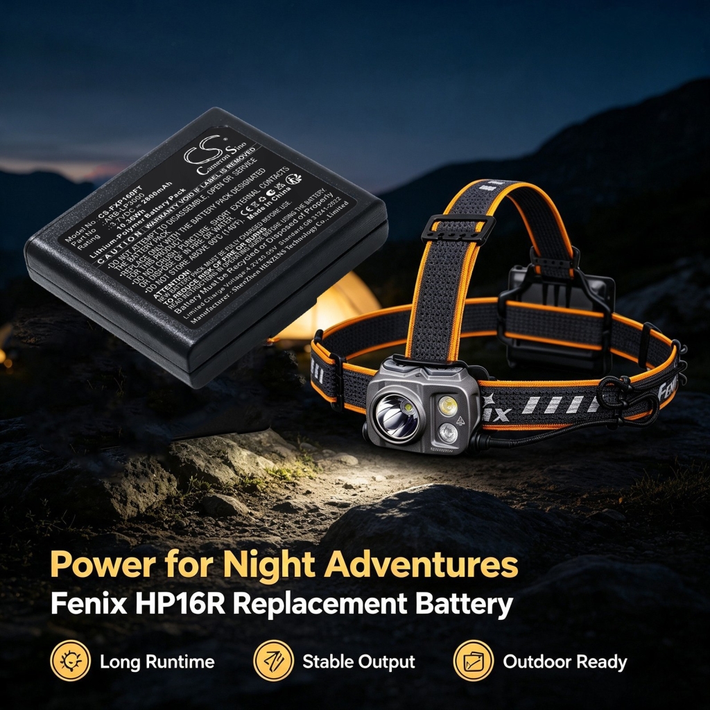 Baterii compatibil cu Fenix HP16R HP16R CS-FXP160FT