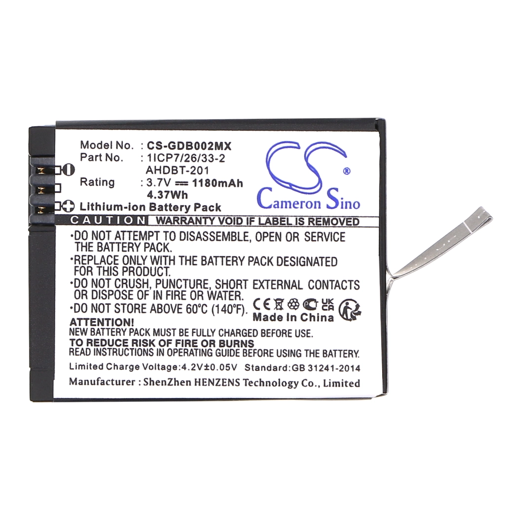Camera Battery GoPro Hero 03