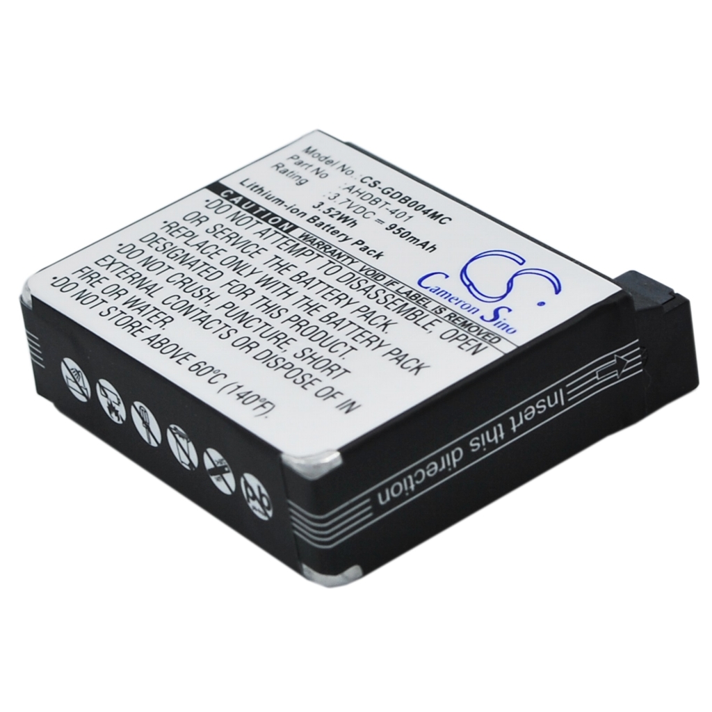 Baterie medicală Gopro CS-GDB004MC