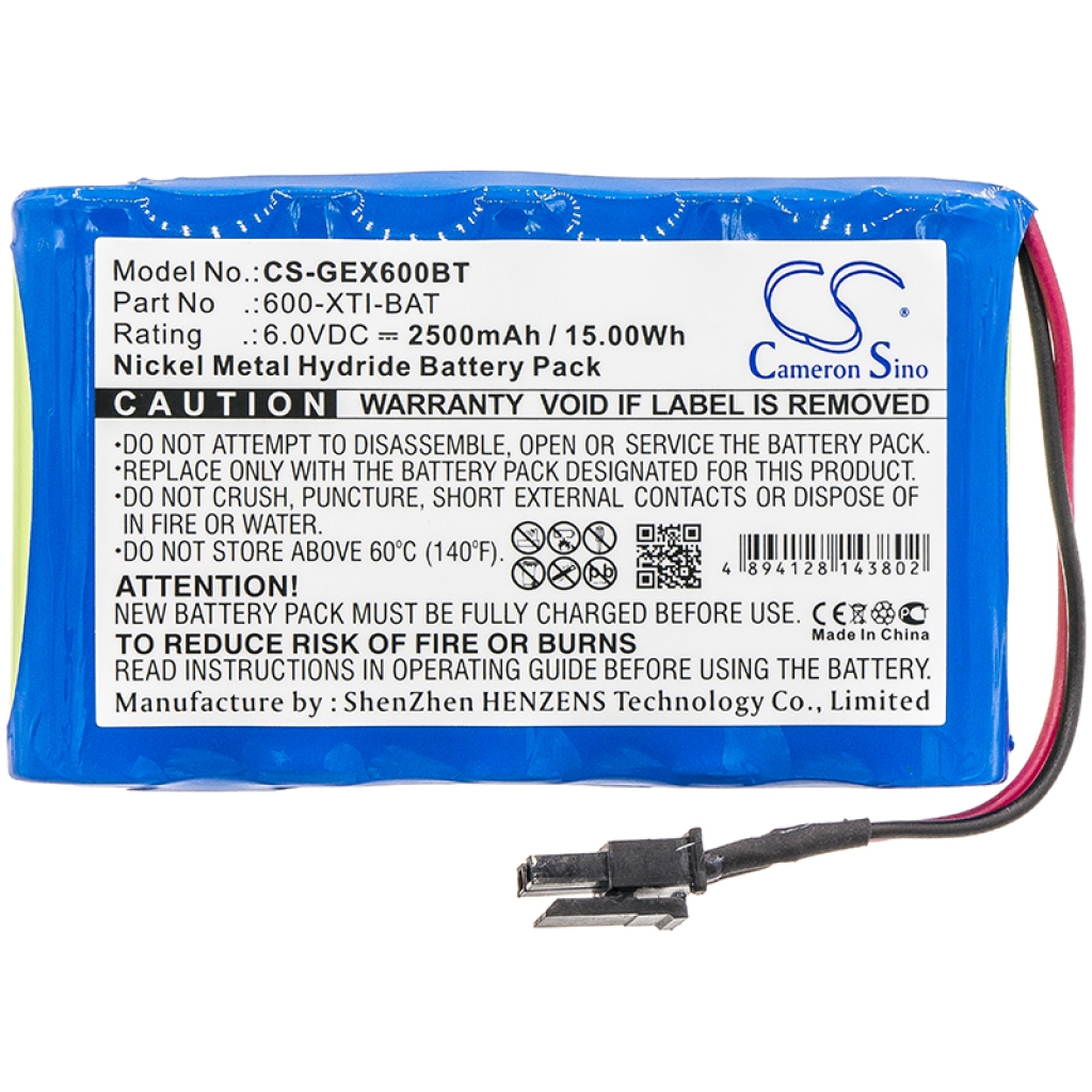 Înlocuire compatibilă pentru bateria GE 600-XTI-BAT
