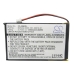 Baterie GPS, Navigator Garmin iQue M3 (CS-GM3SL)