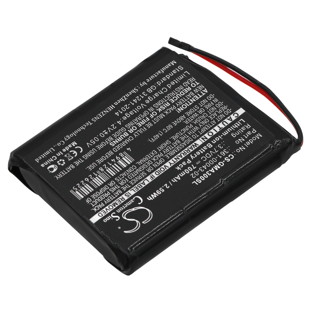 Baterie GPS, Navigator Garmin Approach G30 (CS-GMA300SL)