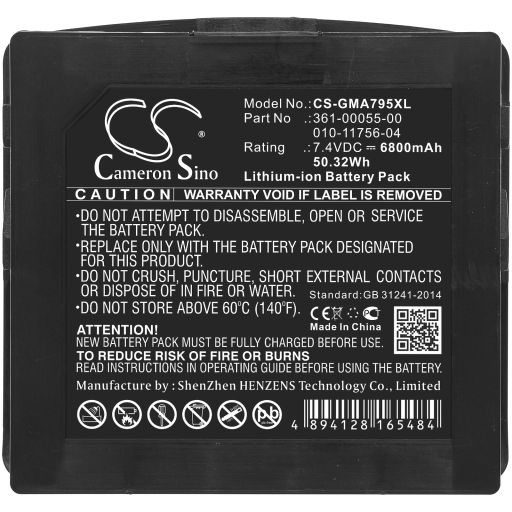 Baterie GPS, Navigator Garmin CS-GMA795XL