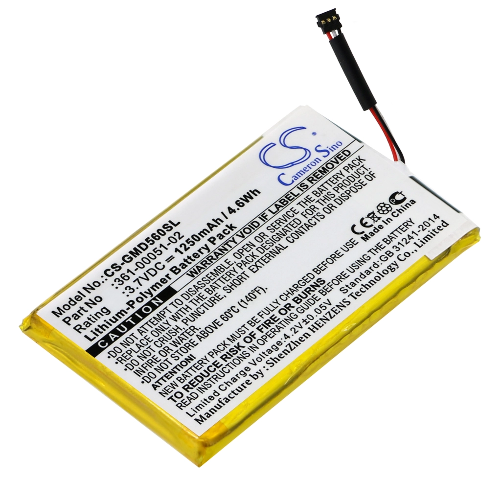 Baterie GPS, Navigator Garmin CS-GMD560SL
