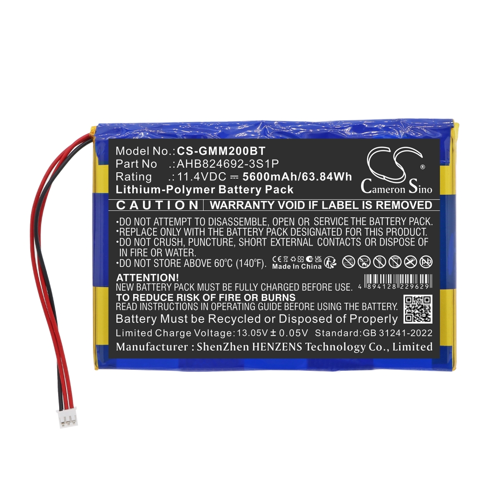 Baterie compatibil cu Golden media CS-GMM200BT