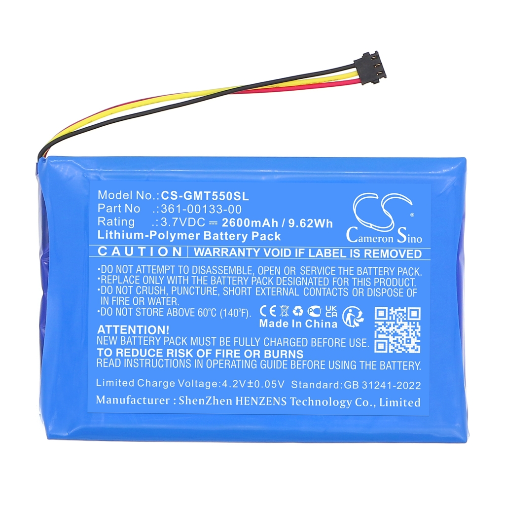 Baterie GPS, Navigator Garmin CS-GMT550SL