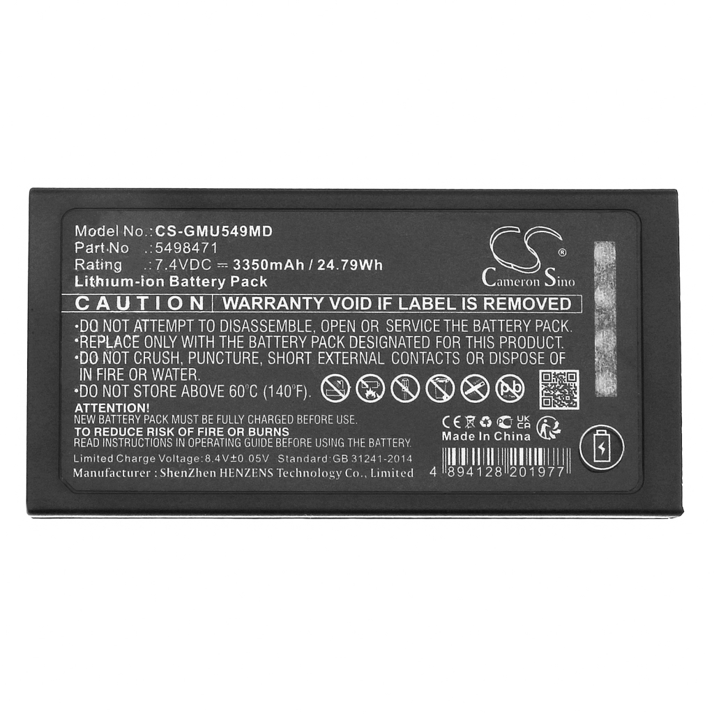 Înlocuire compatibilă pentru bateria GE 5498471