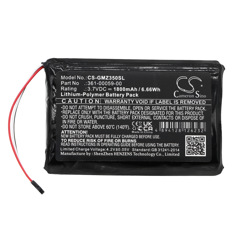 Baterii Baterie GPS, Navigator CS-GMZ350SL