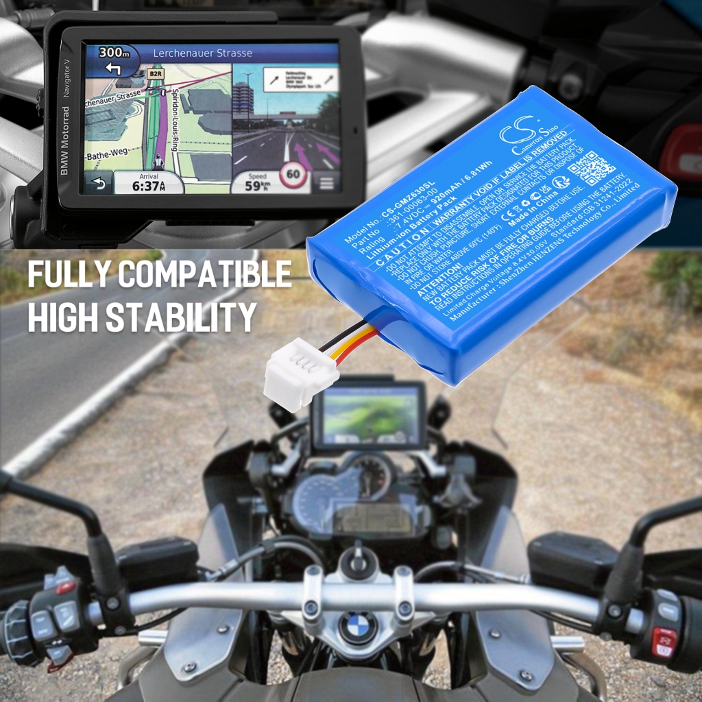 Baterii Baterie GPS, Navigator CS-GMZ630SL