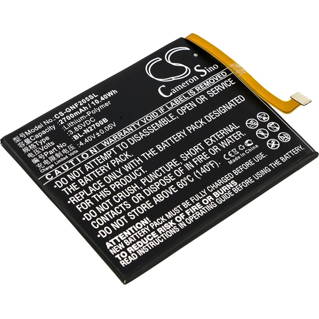 Înlocuire compatibilă pentru bateria GIONEE BL-N2700B