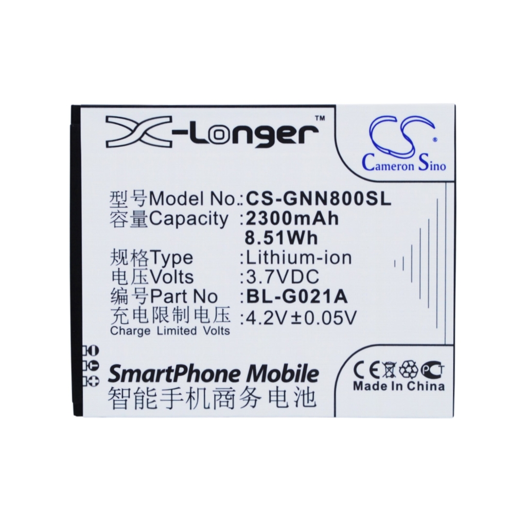 Înlocuire compatibilă pentru bateria GIONEE BL-G021A,NEXT