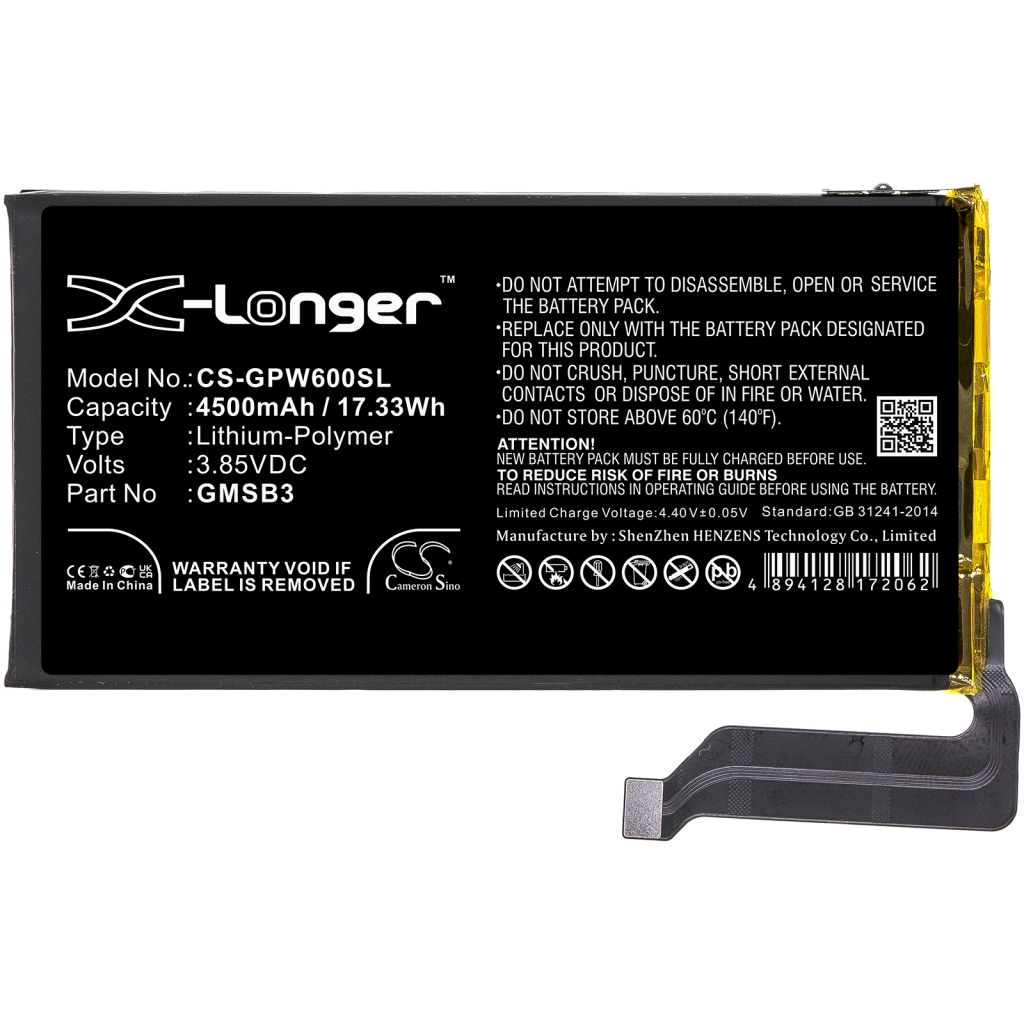 Baterie telefon mobil Google CS-GPW600SL
