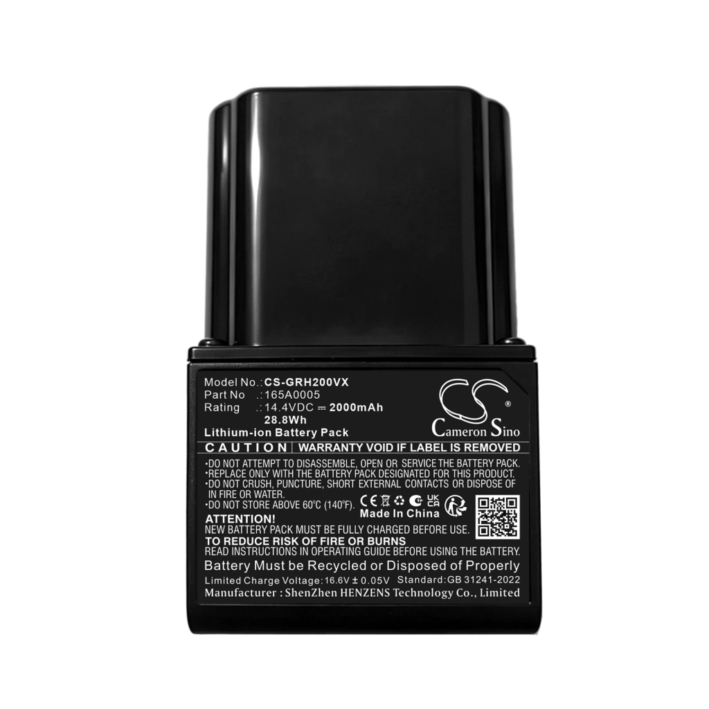 Battery compatible with Gtech