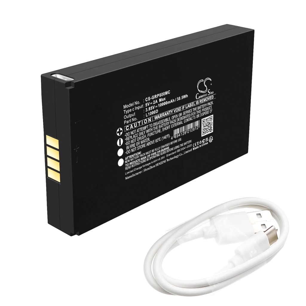 Baterii pentru echipamente sportive Gardepro CS-GRP800MC