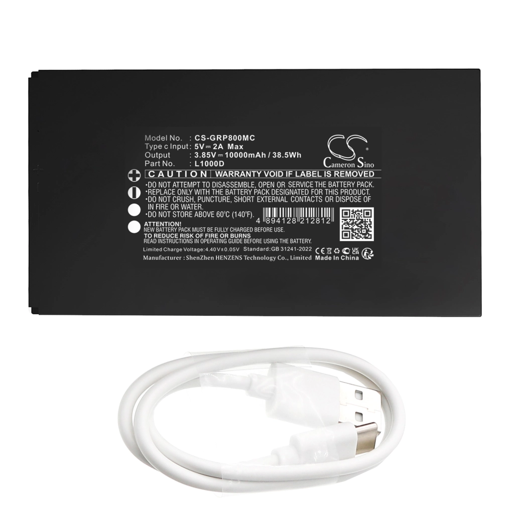Baterii pentru echipamente sportive Gardepro CS-GRP800MC