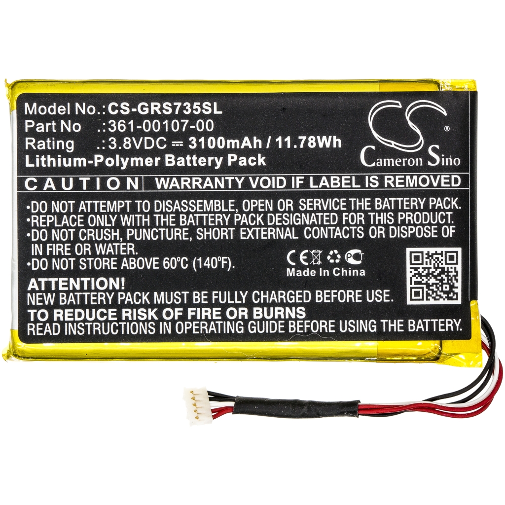 Baterii Baterie GPS, Navigator CS-GRS735SL