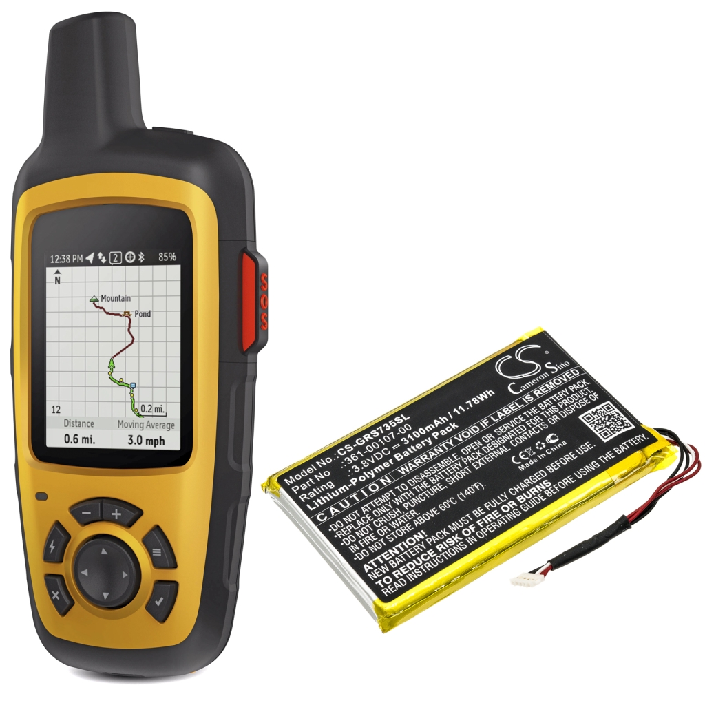 Baterii Baterie GPS, Navigator CS-GRS735SL