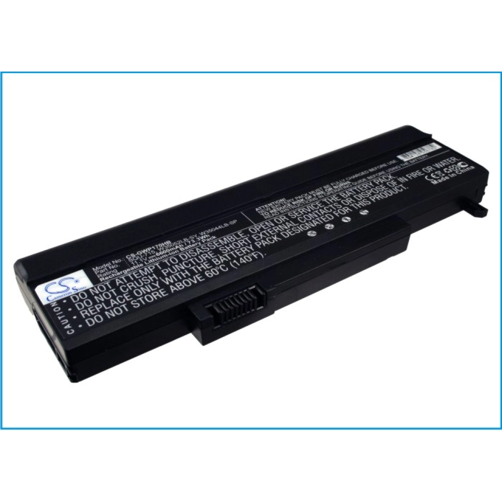 Notebook battery Gateway M6808m