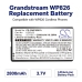 Baterie compatibil cu Grandstream CS-GWP826CL