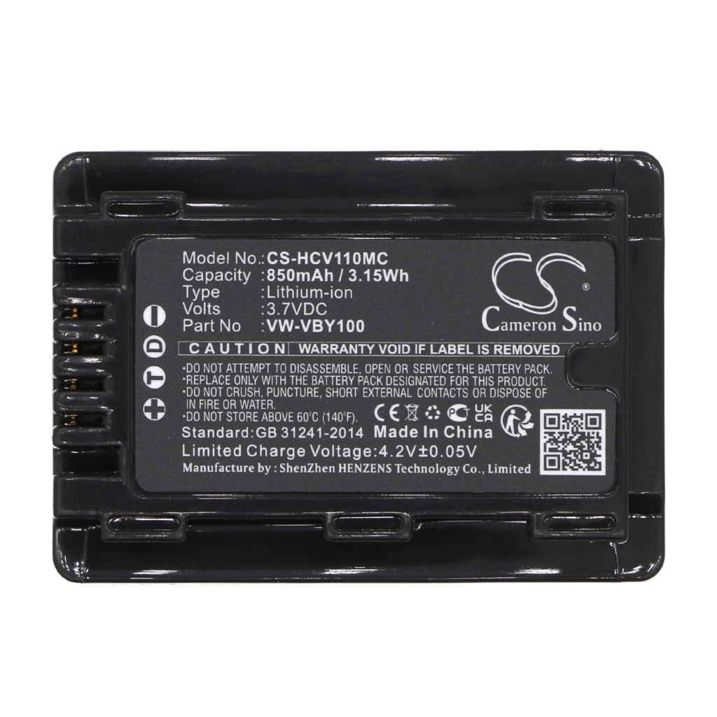 Înlocuire compatibilă pentru bateria Panasonic VW-VBY100