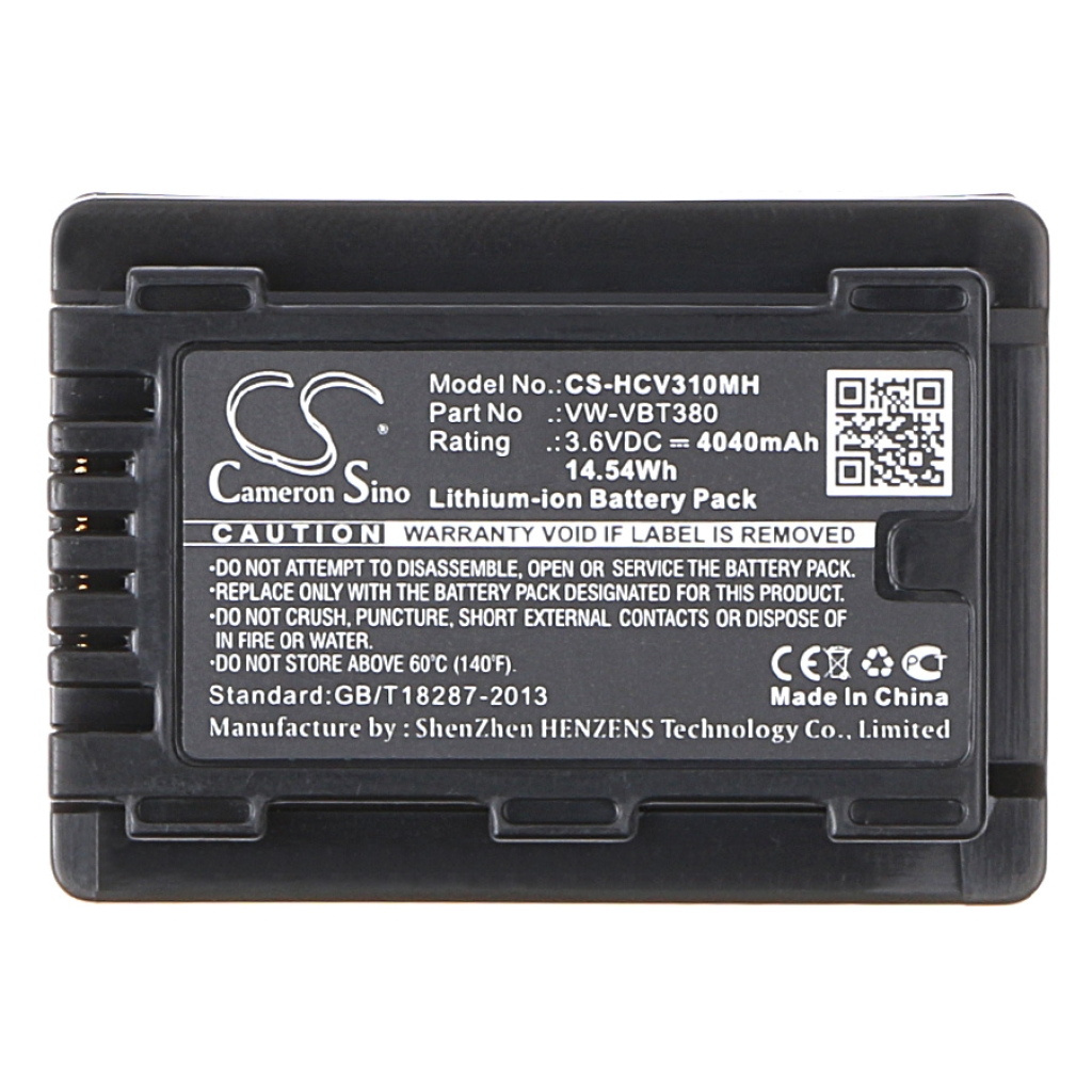 Înlocuire compatibilă pentru bateria Panasonic VW-VBT380