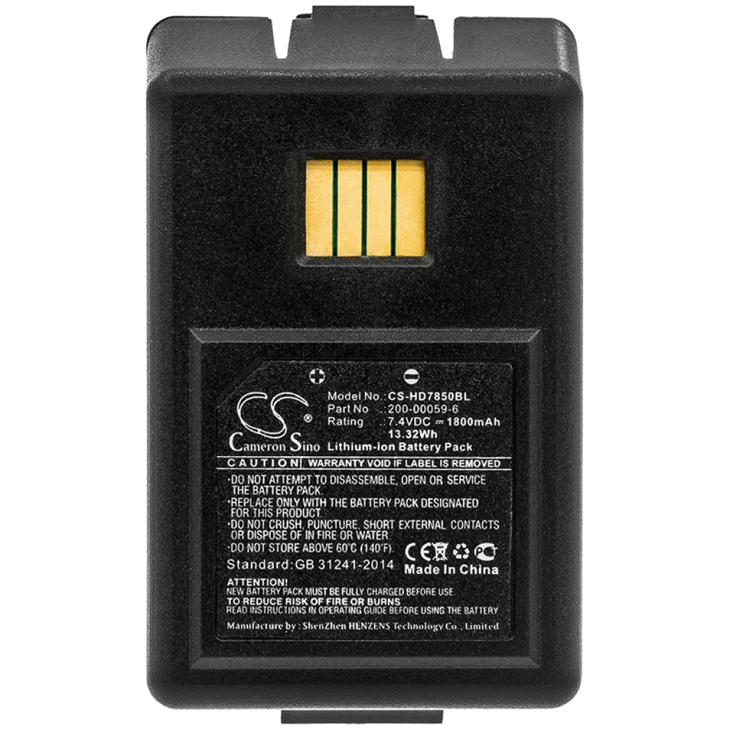 Baterie cod de bare, scanner HandHeld CS-HD7850BL