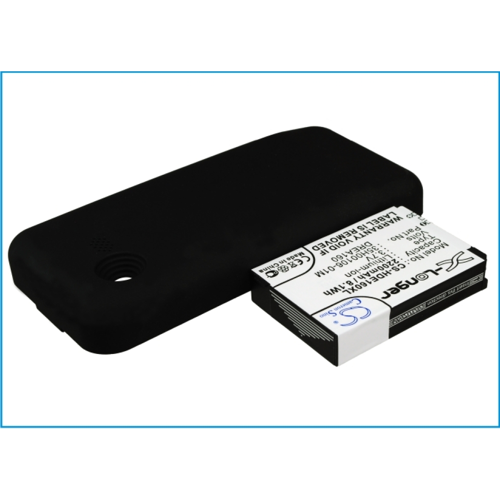 Cameron Sino CS-HDE160XL vedere set: HTC DREA160 2200mAh 3,7V, cu capac spate extins