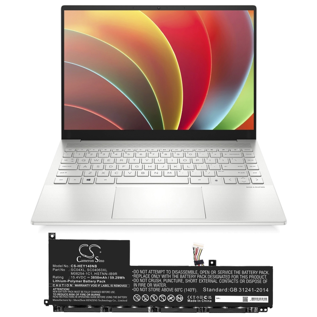 Baterii pentru laptop HP CS-HEY140NB