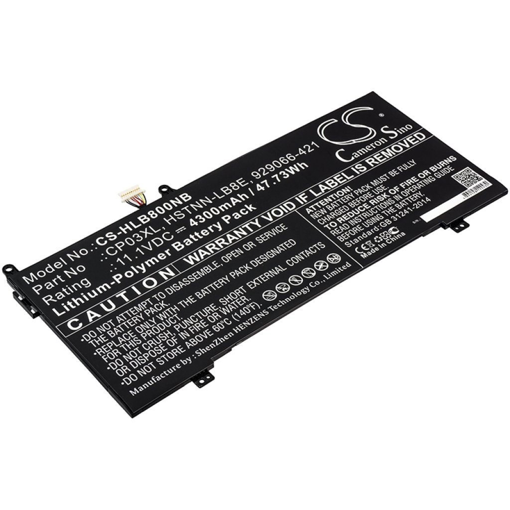 Baterii pentru laptop HP Spectre X360 13-ae503t (CS-HLB800NB)